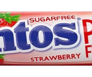 Mentos Pure Fresh Chewing Gum Strawberry Flavor - sugar free
