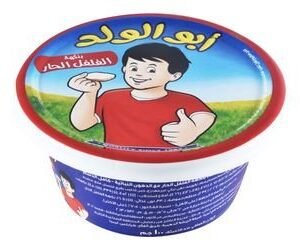 Jibnet Abu Al Walad Full Cream Processed Cheese Spread Hot Chili Flavor with Vegetable Fat
