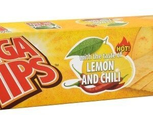 Mega Lemon & Chili Potato Chips - palm oil free