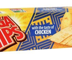 Mega Chips Chicken Potato Chips - palm oil free