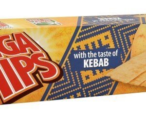 Mega Kebab Potato Chips - palm oil free