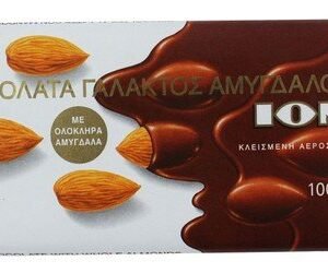 Ion Milk Chocolate Slab with Almonds