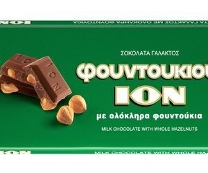 Ion Milk Chocolate Slab with Hazelnuts