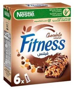 Fitness Wholegrain Chocolate Cereal Bars - artificial color free  artificial flavor free