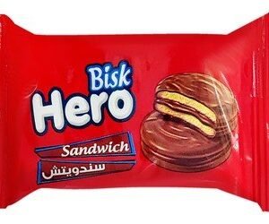 El Shamadan Bisk Hero Sandwich Biscuit Coated & Filled with Chocolate
