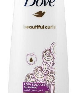 Dove Beautiful Curls Hydrating  Moisturizing & Cleansing Shampoo with Aloe Vera & Jojoba Oil for Curly Hair - silicone free  parabens free  dyes free