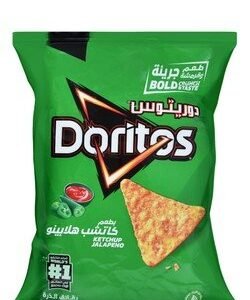 Doritos Ketchup Jalapeno Tortilla Chips - preservatives free