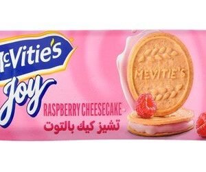Mcvitie s Joy Biscuits Filled with Raspberry Cheesecake Cream (6 Pieces)