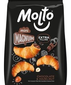 Molto Mini Magnum Croissants Filled with Chocolate & Hazelnut Paste