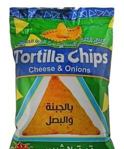 King M Cheese & Onions Tortilla Chips