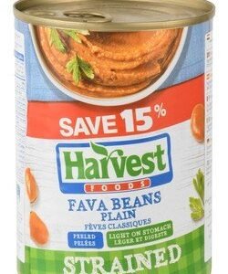 Harvest Foods Peeled & Strained Plain Fava Beans (15% Off)
