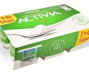 Activia Plain Yogurt (5+1 Free)