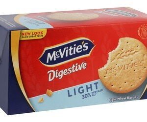 McVitie s Light Digestive Biscuits - hydrogenated vegetable oil free  artificial colors free  artificial flavors free