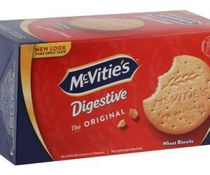 McVitie s Original Digestive Wheat Biscuits - hydrogenated vegetable oil free  artificial colors free  artificial flavors free