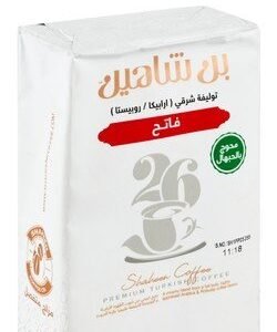 Shaheen Turkish Arabica & Robusta Ground Coffee with Cardamom Light Roast