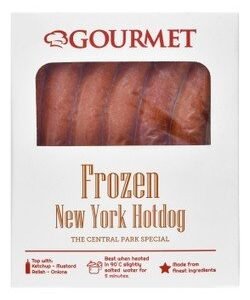 Gourmet Frozen New York Beef Hotdog