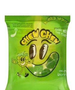 Chew Chew Candies Mint Berry Flavor - pork fat free  pork derivatives free
