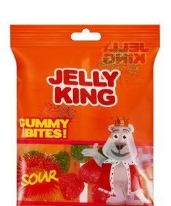 Jelly King Sour Gummies - vegan  pork fat free  pork derivatives free