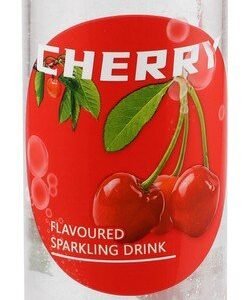 Elisha Sparkling Water Cherry Flavor - artificial colors free  saccharin free