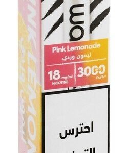 Waka Solo 2 3000 Puffs Disposable Vape Pink Lemonade Flavor (18mg/ml)