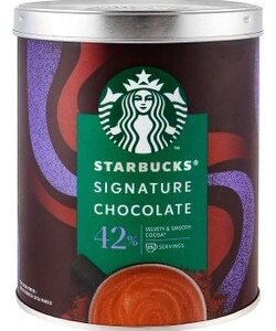 Starbucks Signature Chocolate 42% Velvety & Smooth Cocoa Drink Powder