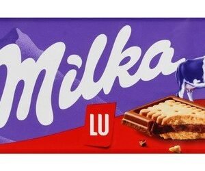 Milka Lu Chocolate Slab with Biscuits