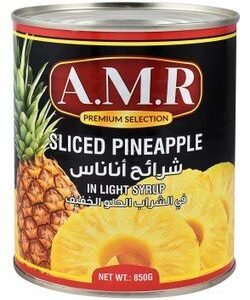 AMR Pineapple Slices in Light Syrup