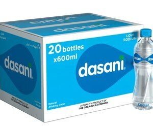 Dasani Natural Water (20x600ml) - low sodium