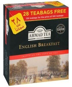 Ahmad Tea English Breakfast Tea Bags (100+28 Free)
