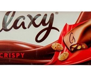 Galaxy Crispy Milk Chocolate Bar with Puffed Rice Pieces