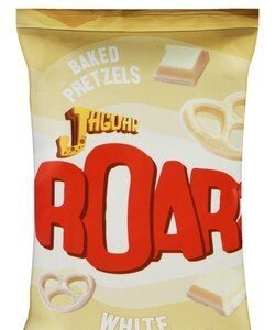Jaguar Roarz White Chocolate Coated Baked Pretzels