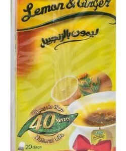 Isis Lemon & Ginger Tea Bags (15% Off)