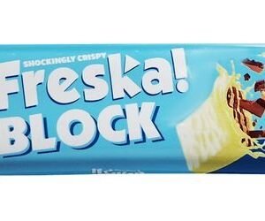 Freska! Block White Chocolate Coated Wafer Filled with Cocoa Cream