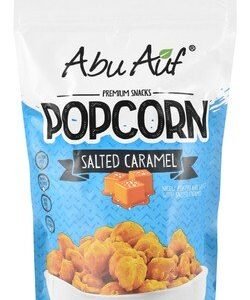 Abu Auf Salted Caramel Popcorn - GMO free  gluten free  trans fat free