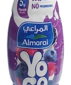 Almarai Yo Go Mixed Berries Yogurt Drink with Fruit Pieces