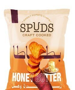Spuds Honey Butter Potato Chips - preservatives free  artificial colors free