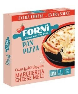 Forni Pan Pizza Margherita with Extra Cheese & Sauce