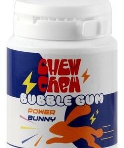 Chew Chew Bubble Gums Power Bunny Flavor - pork fat free