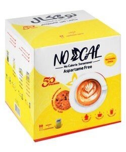 No Cal No Calorie Sweetener (50 Sachets) - aspartame free