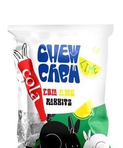 Chew Chew Rabbits Gummy Candies Cola & Lime Flavor