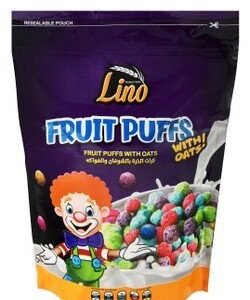 Lino Fruit Puffs Breakfast Cereal with Oats