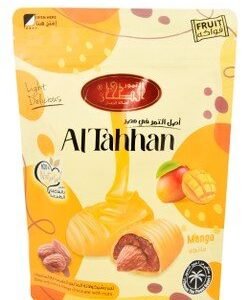 Al Tahhan Chocolate & Mango Coated Dates Filled with Almonds - preservatives free  chemical free