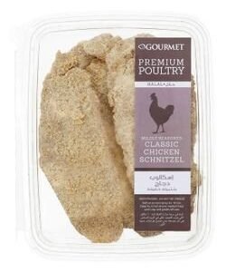 Gourmet Premium Poultry Frozen Classic Chicken Schnitzel Mildly Seasoned