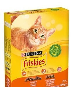 Purina Friskies Dry Food with Chicken for Adult Cats