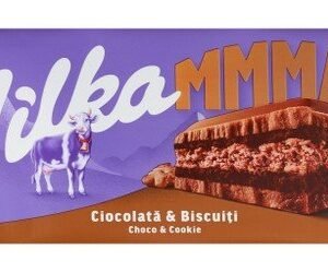 Milka Max Chocolate Slab Filled with Cookies