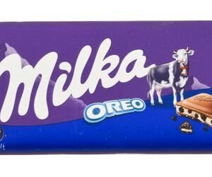 Milka Milk Chocolate Slab with Oreo Cookie Pieces