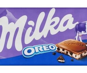 Milka Alpine Milk Chocolate Slab with Oreo