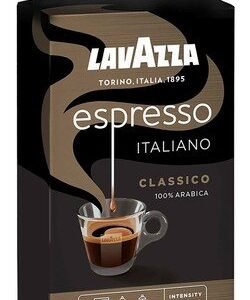 Lavazza Classic Italian Espresso Arabica Ground Coffee Medium Roast - Intensity 5