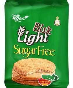 Bisk Light Biscuits with Stevia - vegan  sugar free