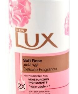 Lux Delicate Fragrance Body Wash Soft Rose Scent with Hyaluronic Acid
